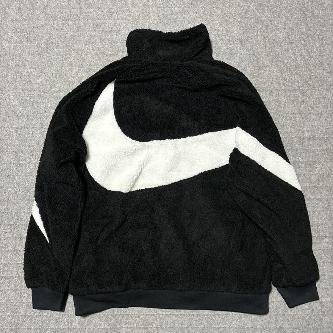 2XLサイズ ナイキ ビッグ スウッシュ ボアジャケット BQ6546-011 2XLサイズ ナイキ ビッグ スウッシュ ボアジャケット BQ6546-011