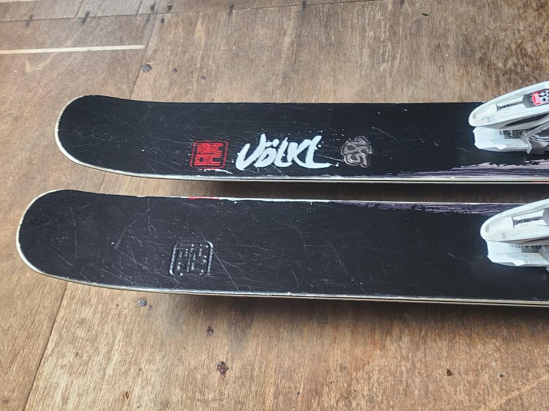 スキー 185 VOLKL KURO + MARKER BINDING