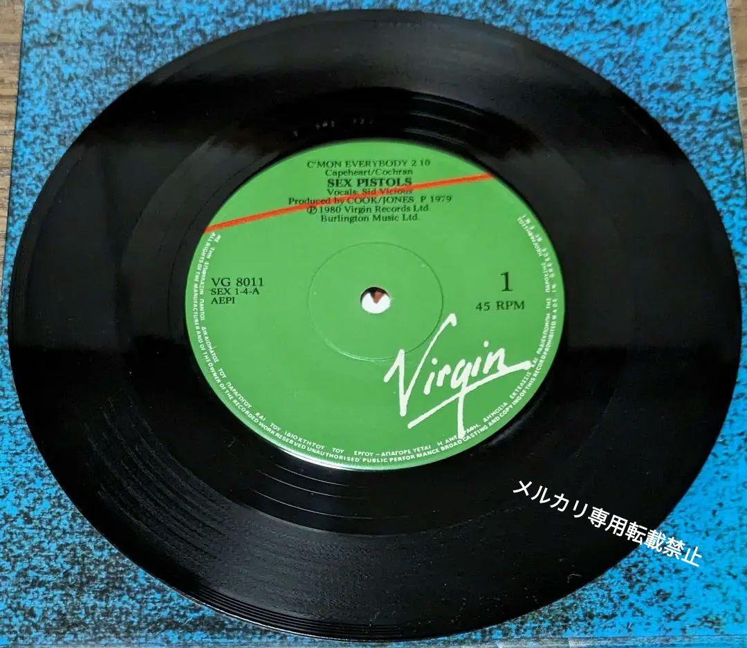 Sex Pistols 7インチシングルレコード 6枚　ボックスセット ‘87 レコード THE SEX PISTOLS BOX 6枚組 7インチ