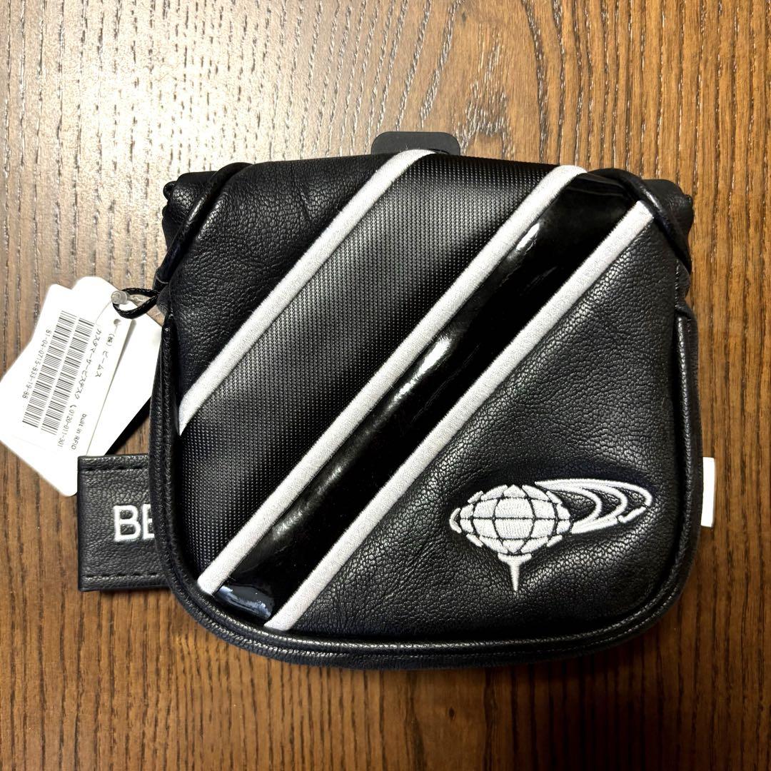 ビームス ゴルフ　パターカバー マグネット式(ネオマレット型) ブラック　美品