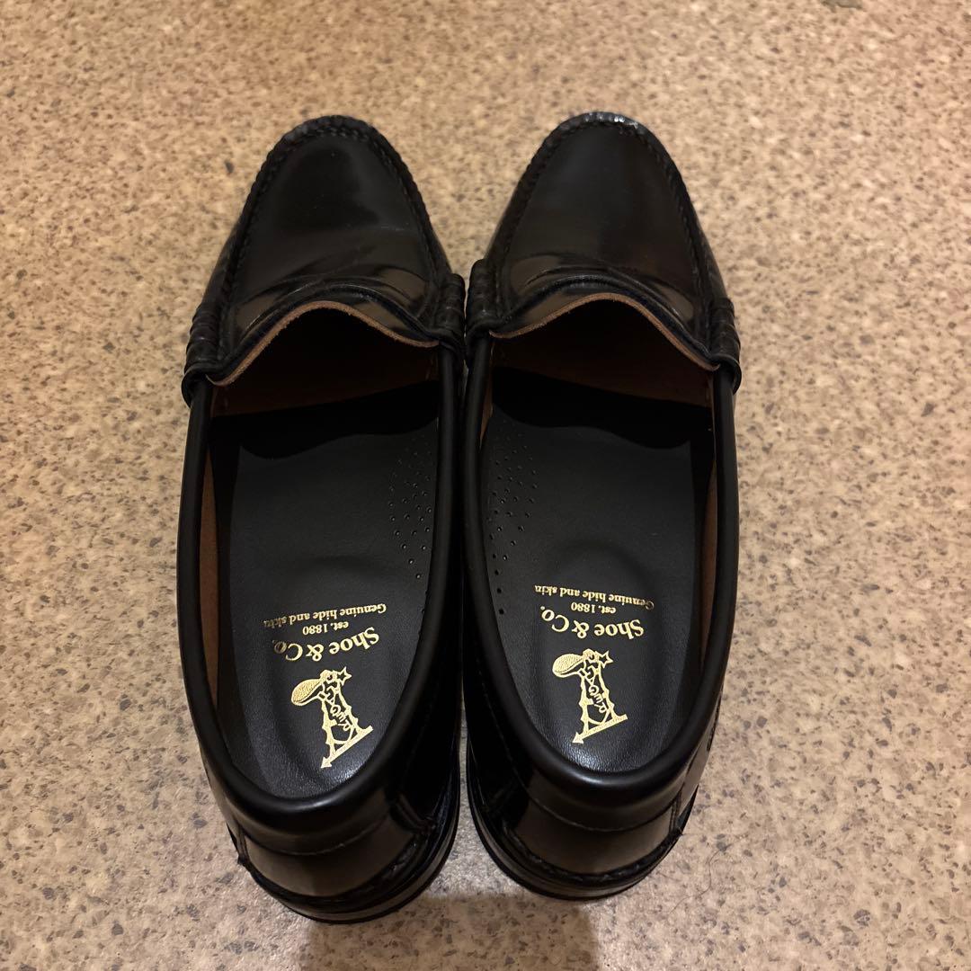 Shoe & Co. ブラック ローファー