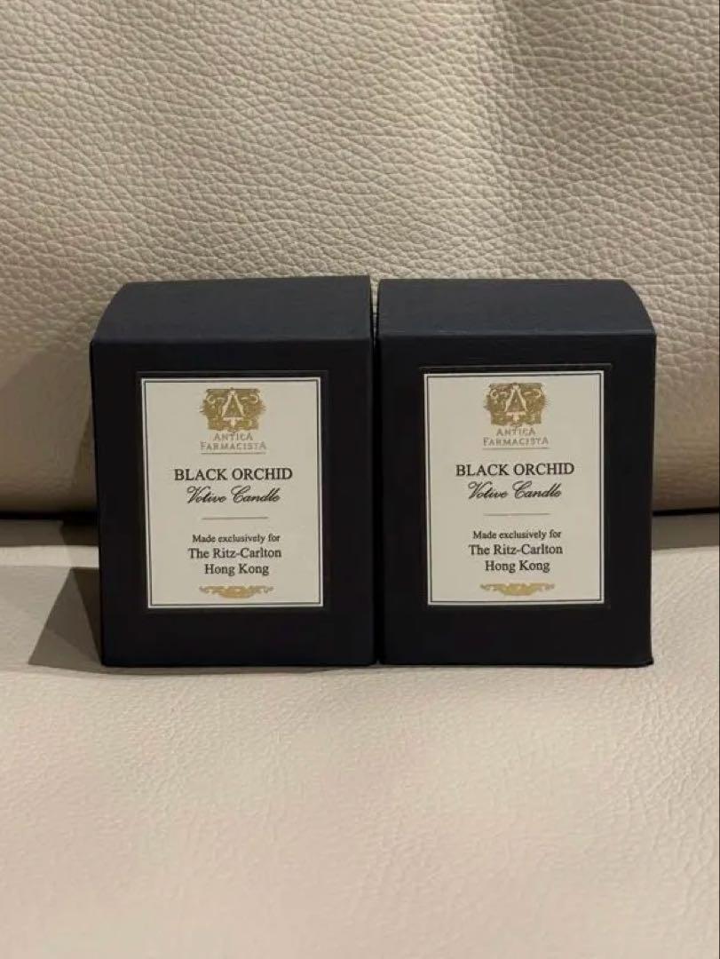 新品】BLACK ORCHIDキャンドル THE RITZ-CARLTON2個