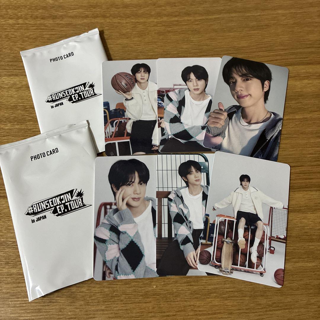JIN フォトカードセット RUNSEOKJIN EP TOURアイドル