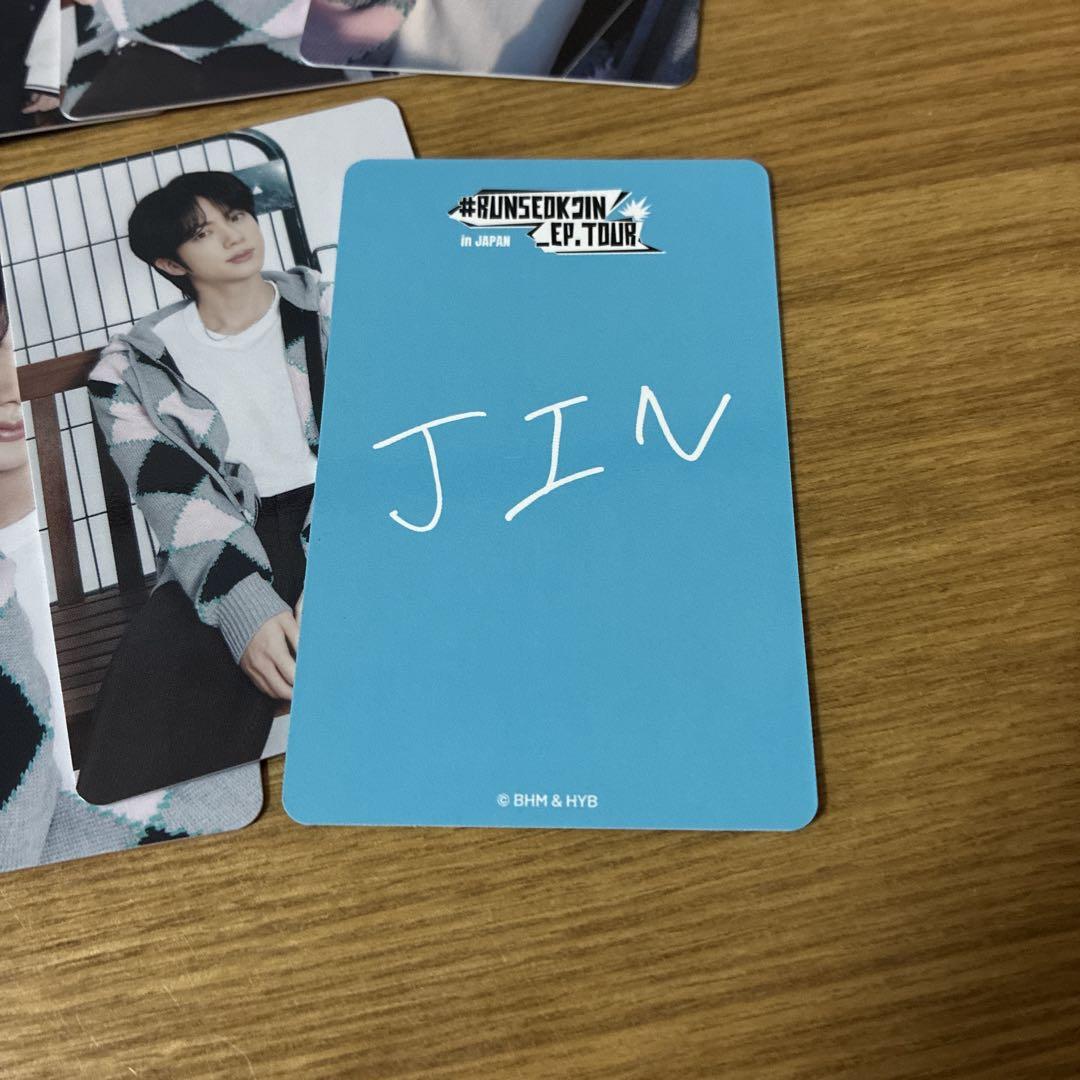 JIN フォトカードセット RUNSEOKJIN EP TOUR