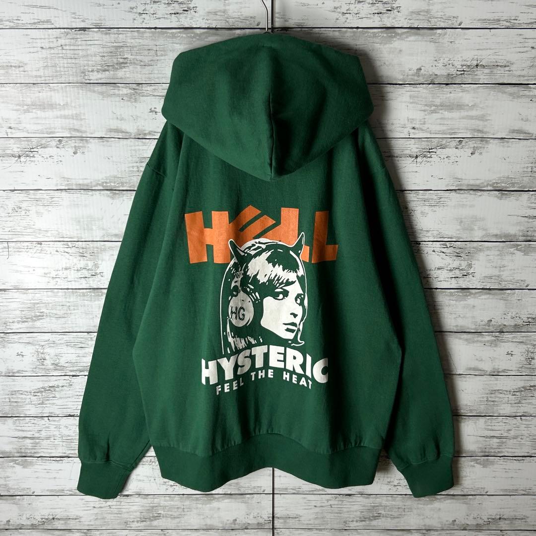3536M ヒステリックグラマー ヒスガール ヒスデビル 厚地 パーカーL・Hysteric Glamour MEDICALDB_JP