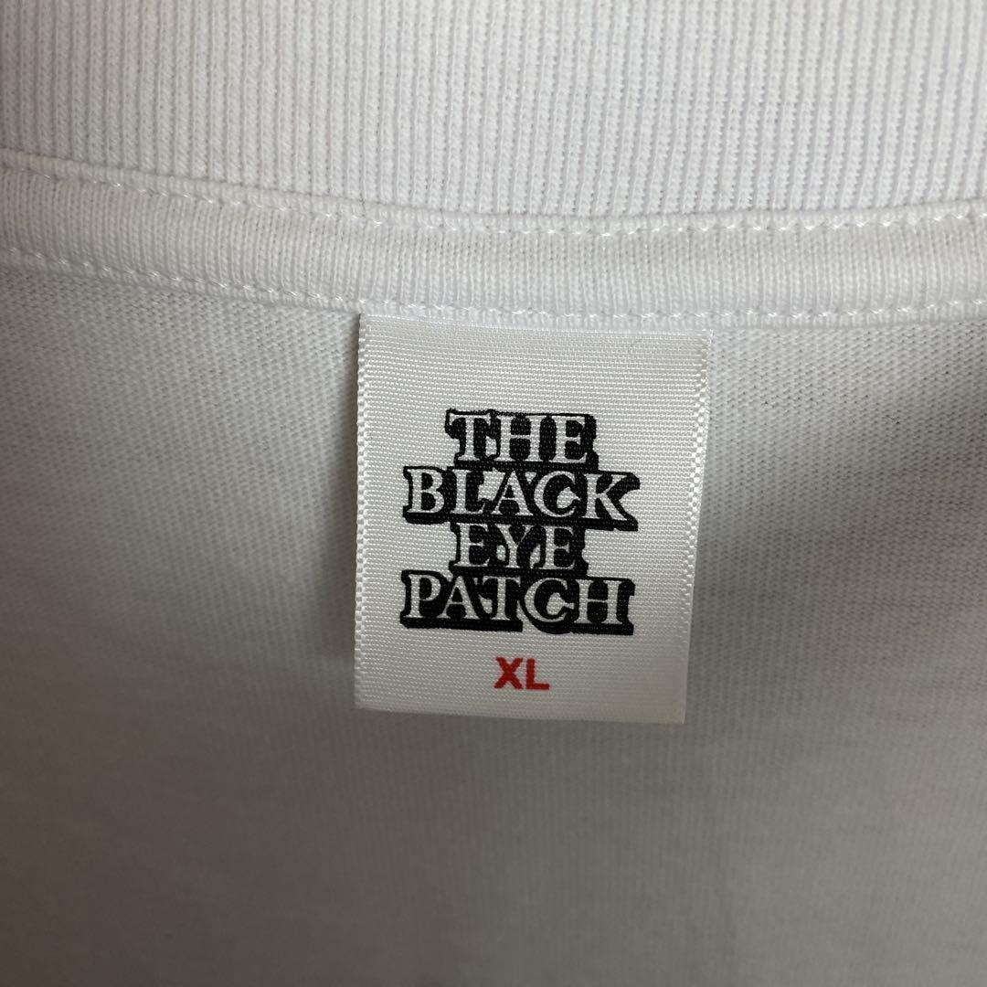 即完モデル‼︎】ブラックアイパッチ × キャリアリング◇Tシャツ