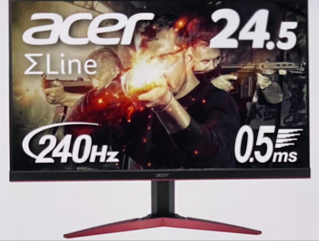 Acer 240hz 動作不良なし