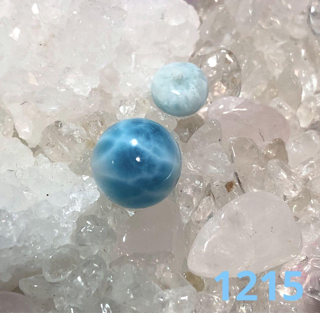 特ランクドミニカ共和国産ラリマー12.5mm(特極上品)(1215）