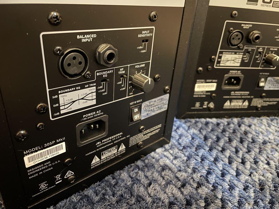 JBL 305P MKII モニタースピーカーペア