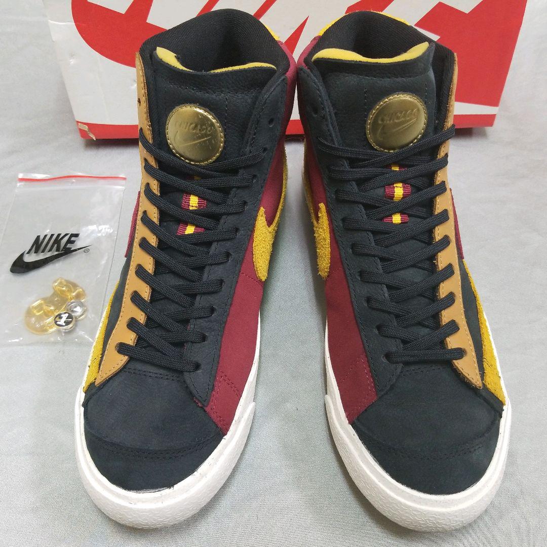 ナイキ ブレザーミッド NIKE BLAZER MID 77 マルチ 黒茶白24