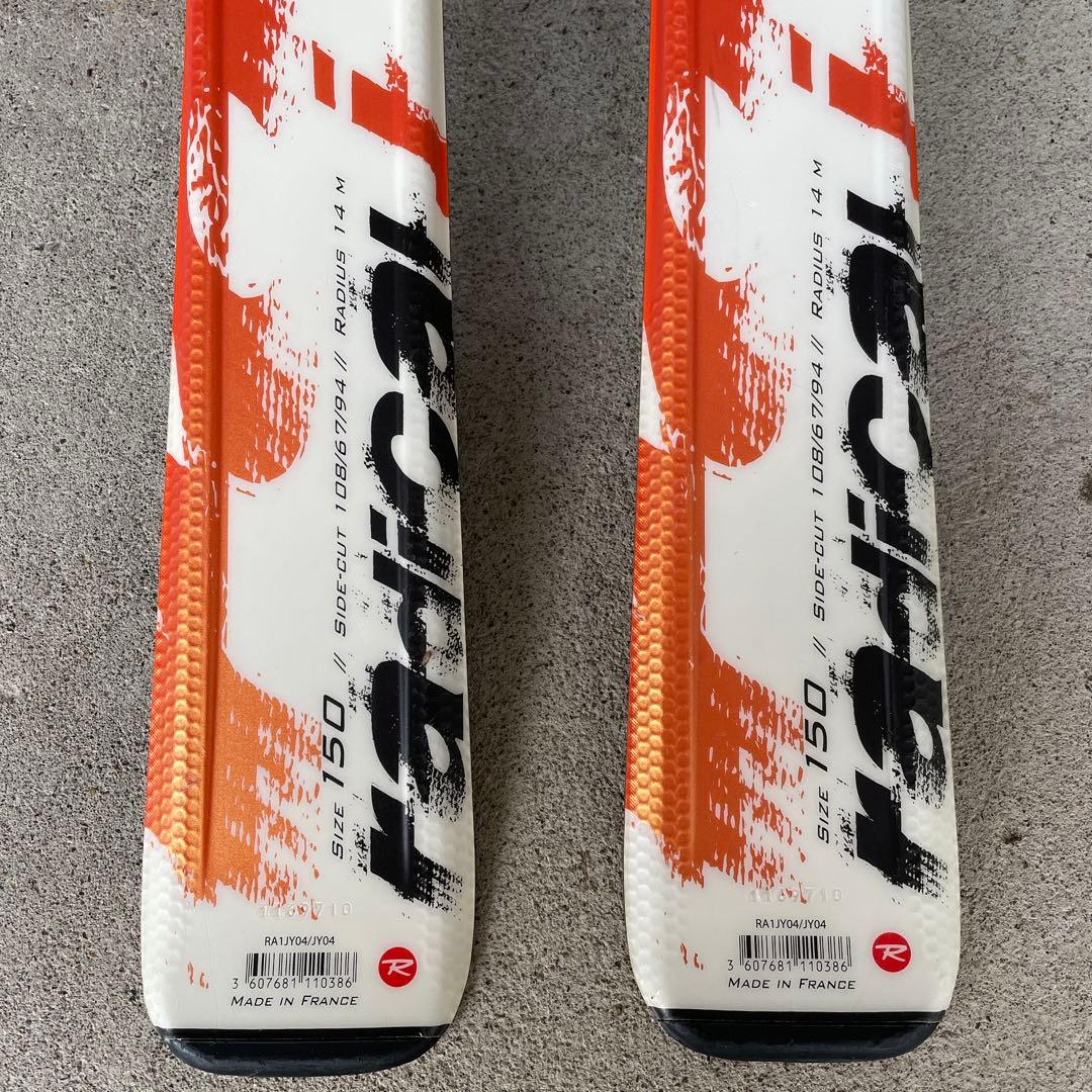 ROSSIGNOL スキー板 ホワイト/オレンジ ROSSIGNOL スキー板 ホワイト/オレンジ