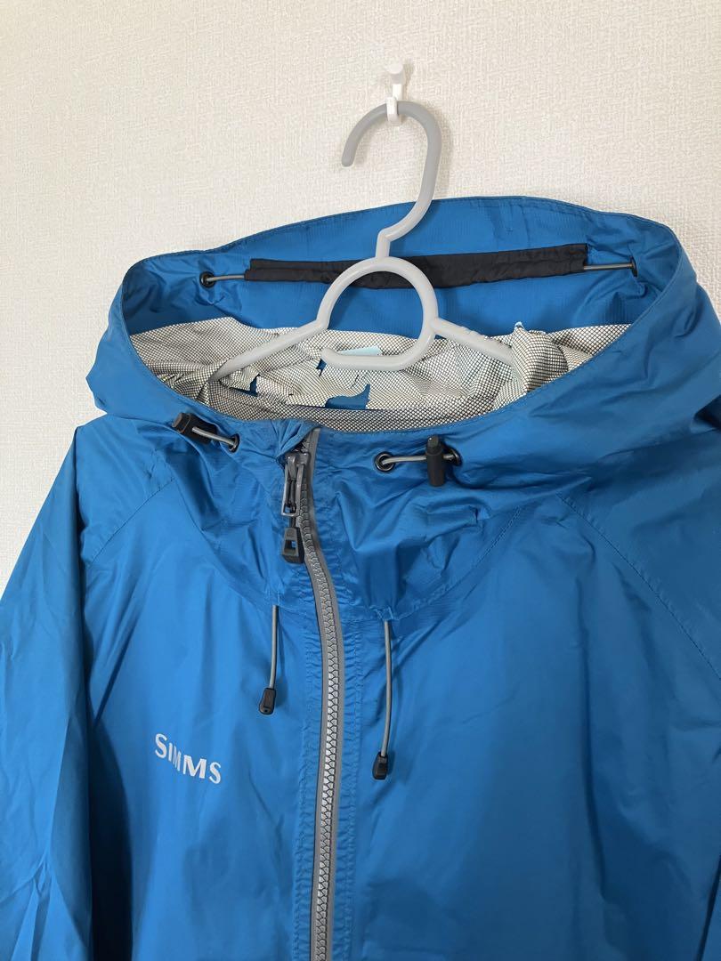 SIMMS フィッシングジャケット　レインウェア　撥水　シムス