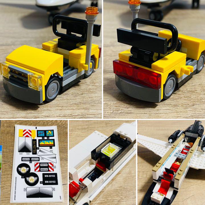 レゴ プライベートジェットとリムジン 60102 AM0Nh-m44217518320 LEGO シティ 在庫好評