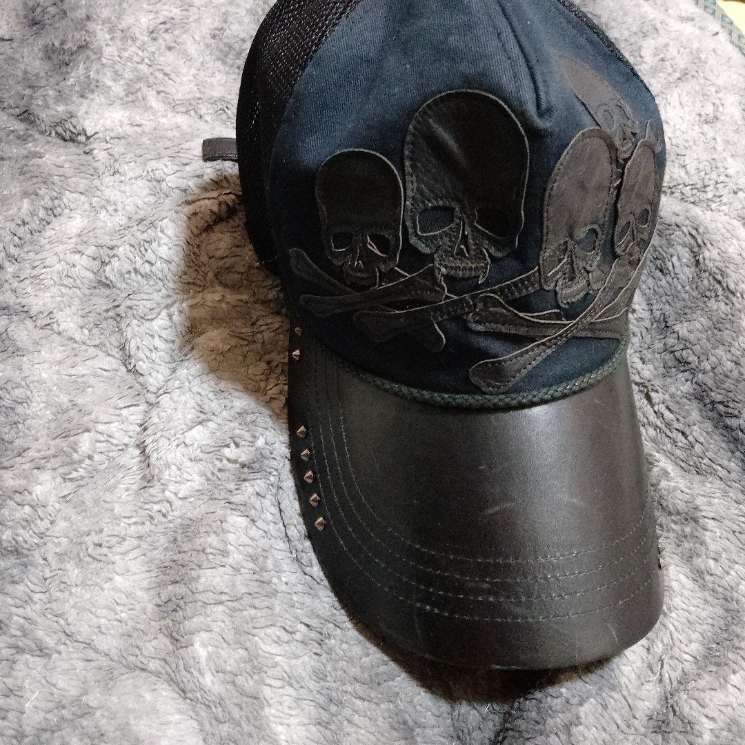 Roen レザースカル キャップ 帽子 Roen レザースカル キャップ 帽子