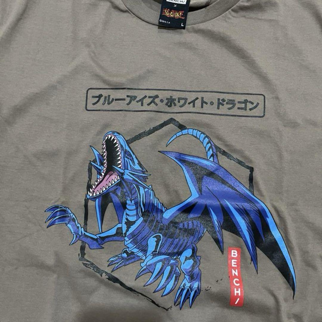 ブルーアイズ　遊戯王　BENCH Tシャツ　フィリピン　青眼の白竜　2e L