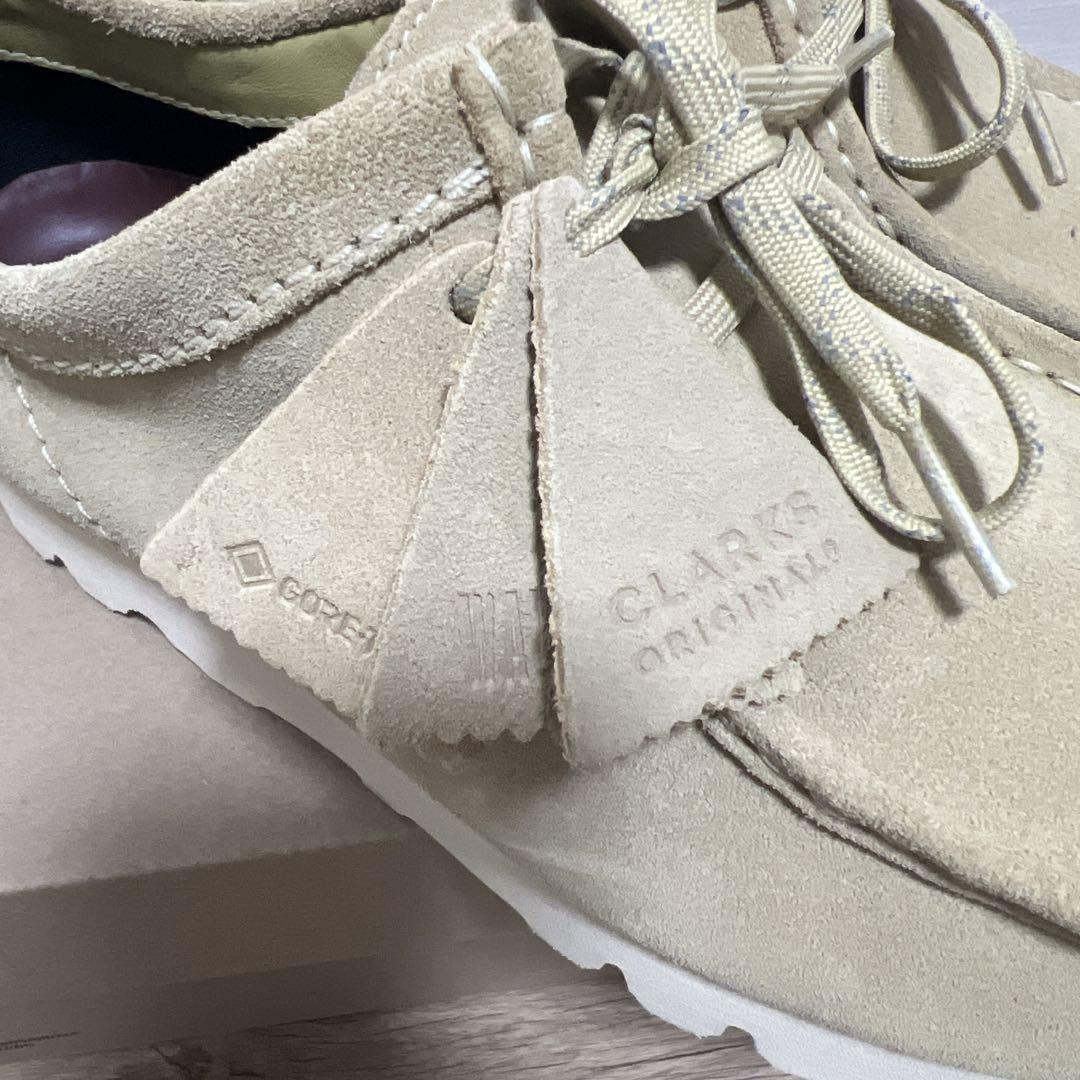 ClarksワラビーGORE-TEX メープル