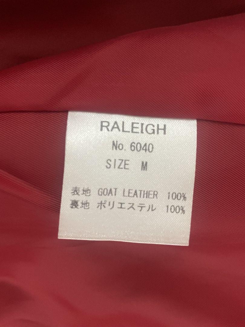 12月末まで大幅限定値下RALEIGH マックショウ　レザー ジャケット M 黒