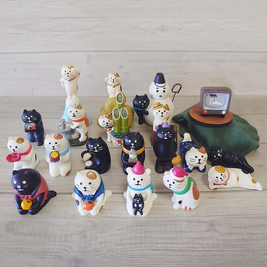 コンコンブル　猫ちゃん　19点　まとめ売り（DECOLE concombre）
