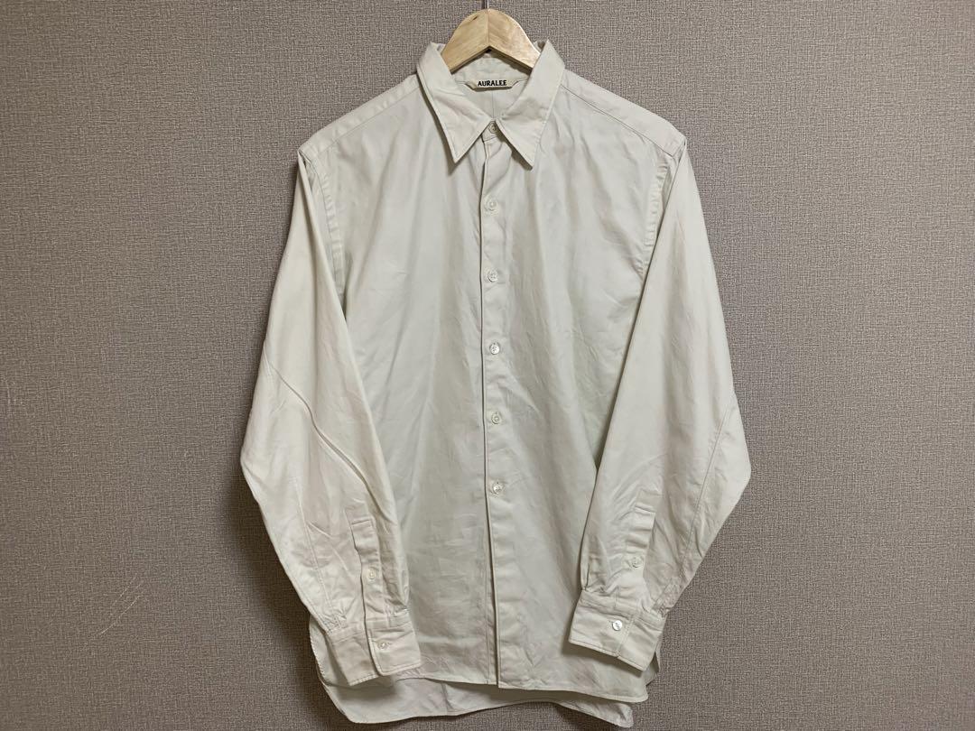 ラフ様専用 AURALEE 長袖シャツ IVORY サイズ3