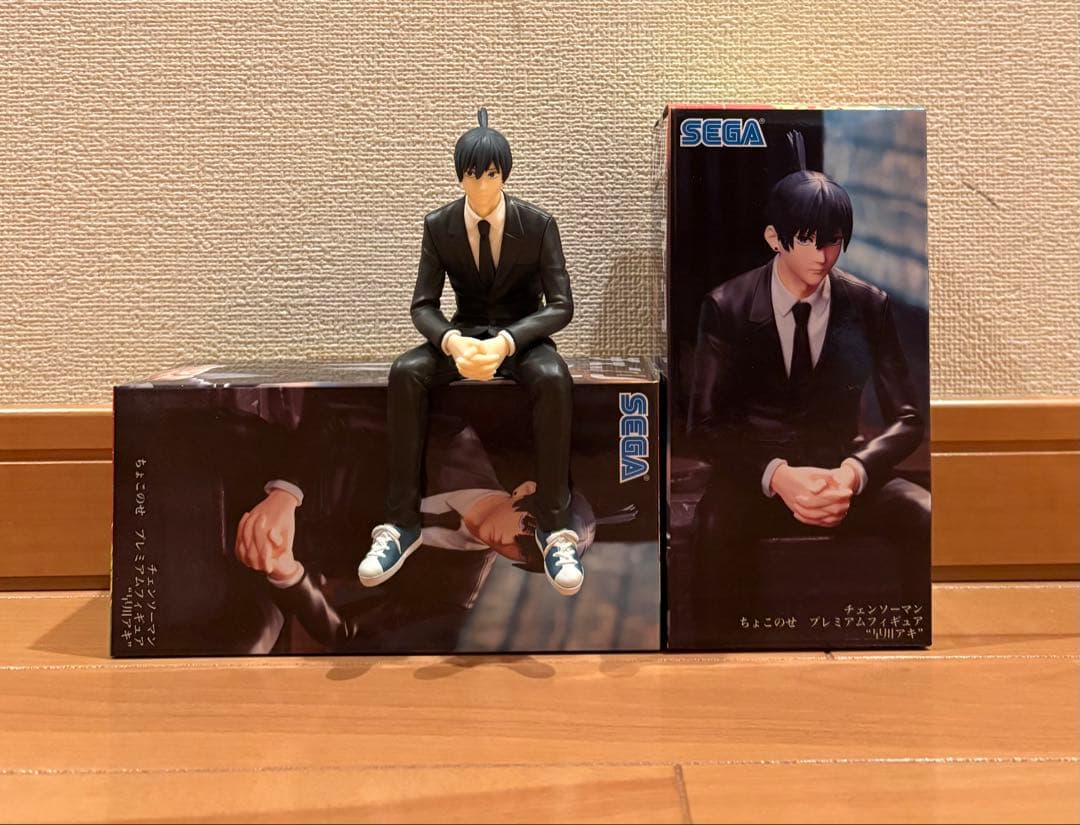 チェンソーマン 早川アキフィギュア ポチタルームライト3個セットSEGA