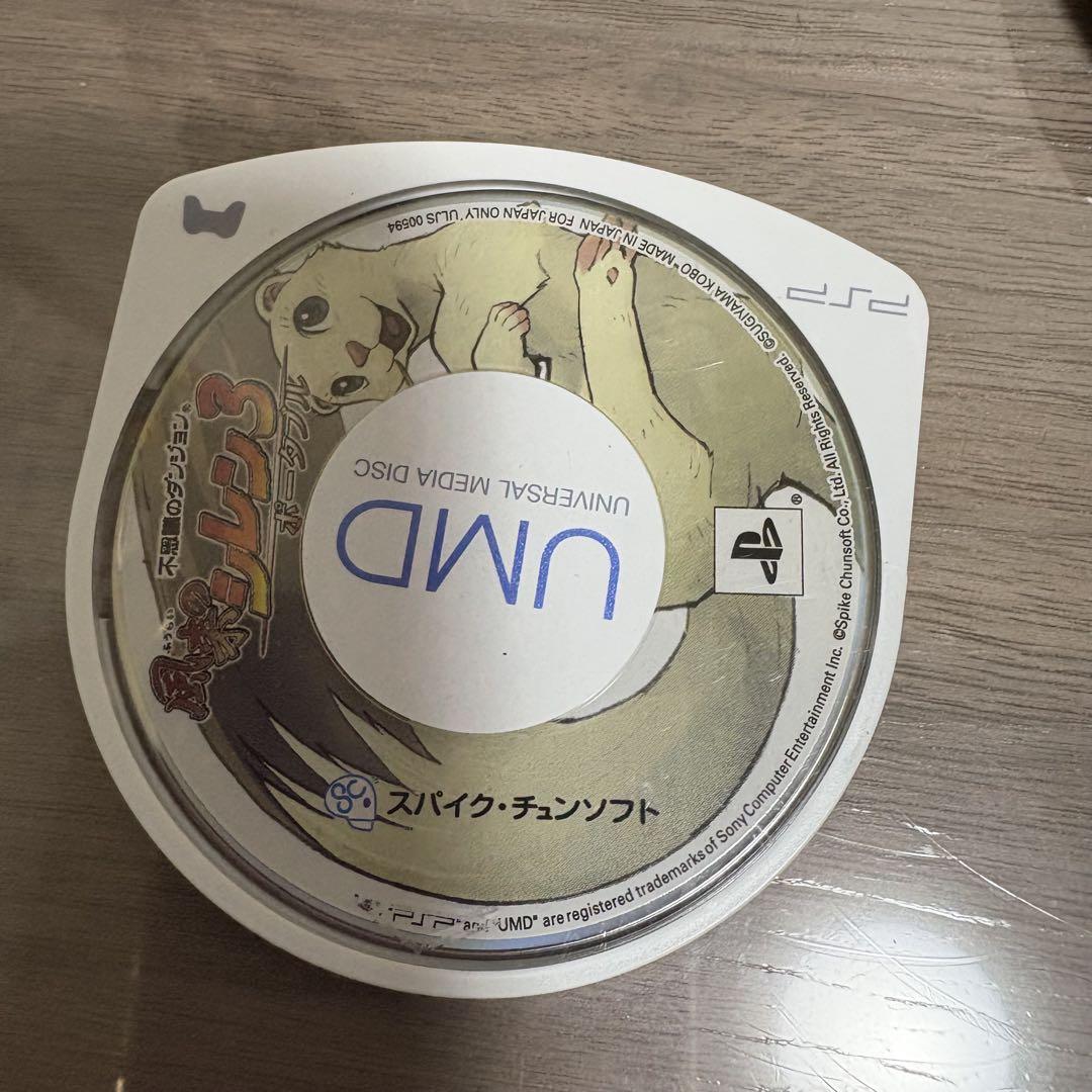 PSP3000 ソフト一本 ジャンク品 バッテリー無し