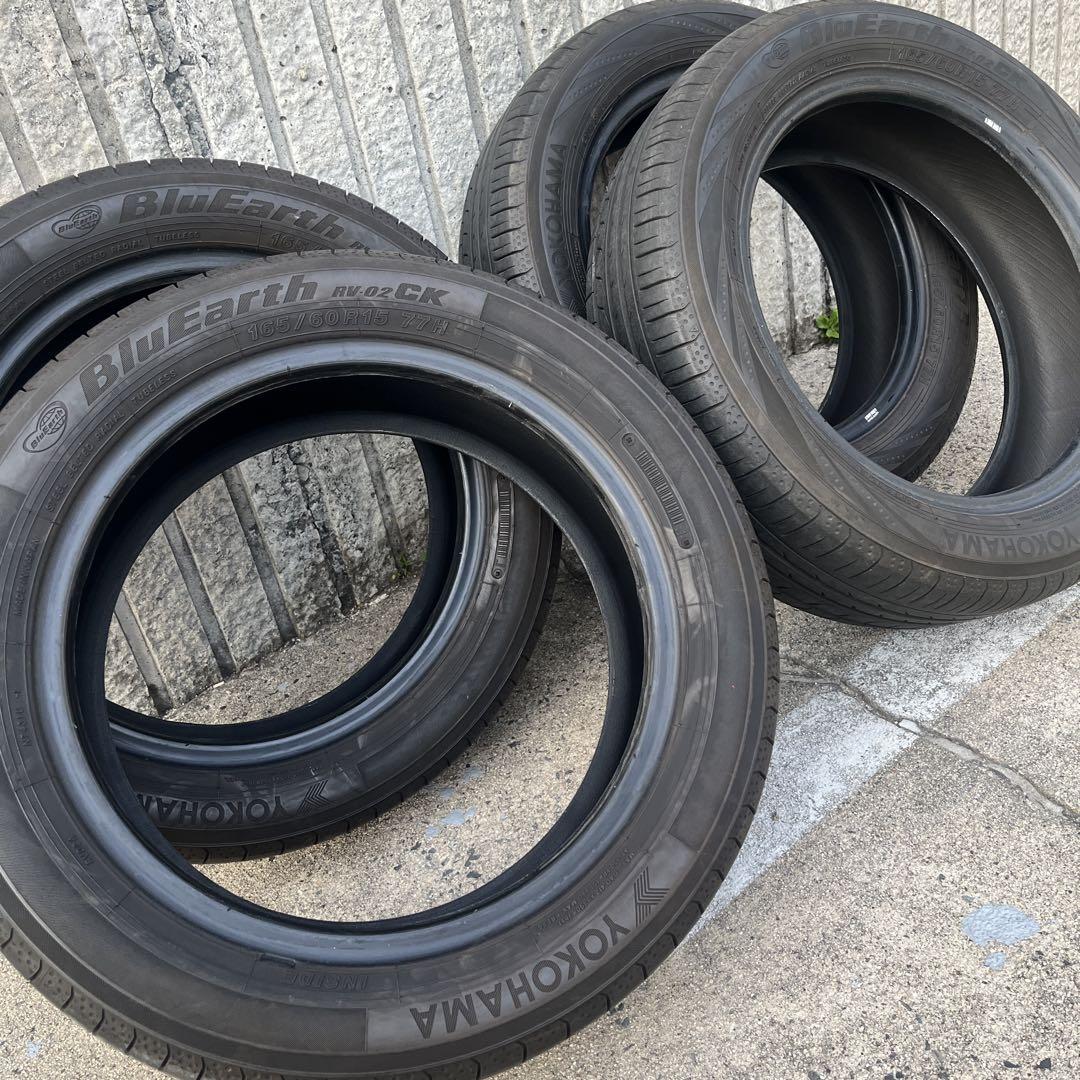ヨコハマ BluEarth RV-02 CK 165/60R15 ケン様