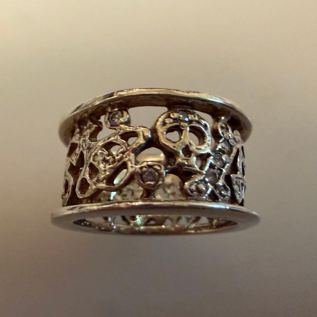 Vivienne Westwood メメントモリリング 15号 欧州製925 Vivienne Westwood メメントモリリング 15号 欧州製925