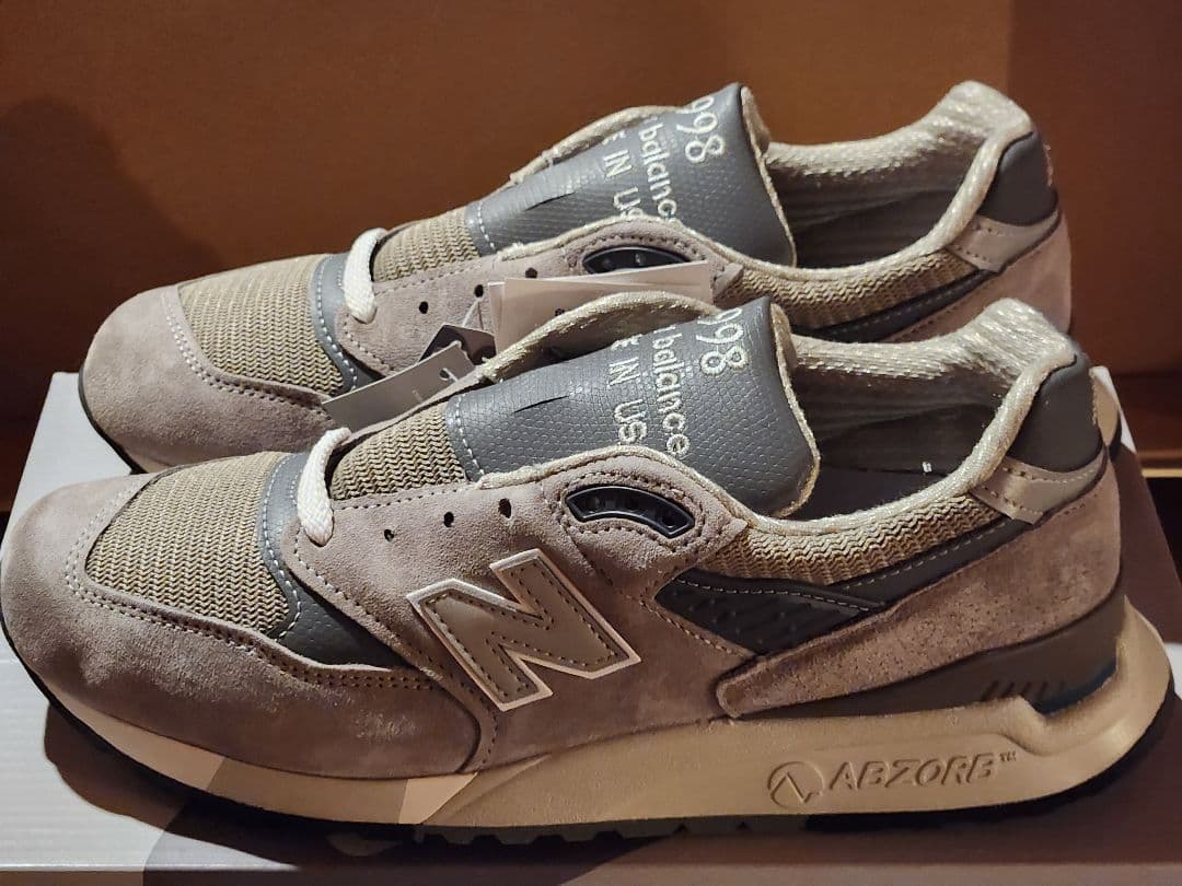 国内正規店購入品 新品New Balance U998GR 26.5cmグレー
