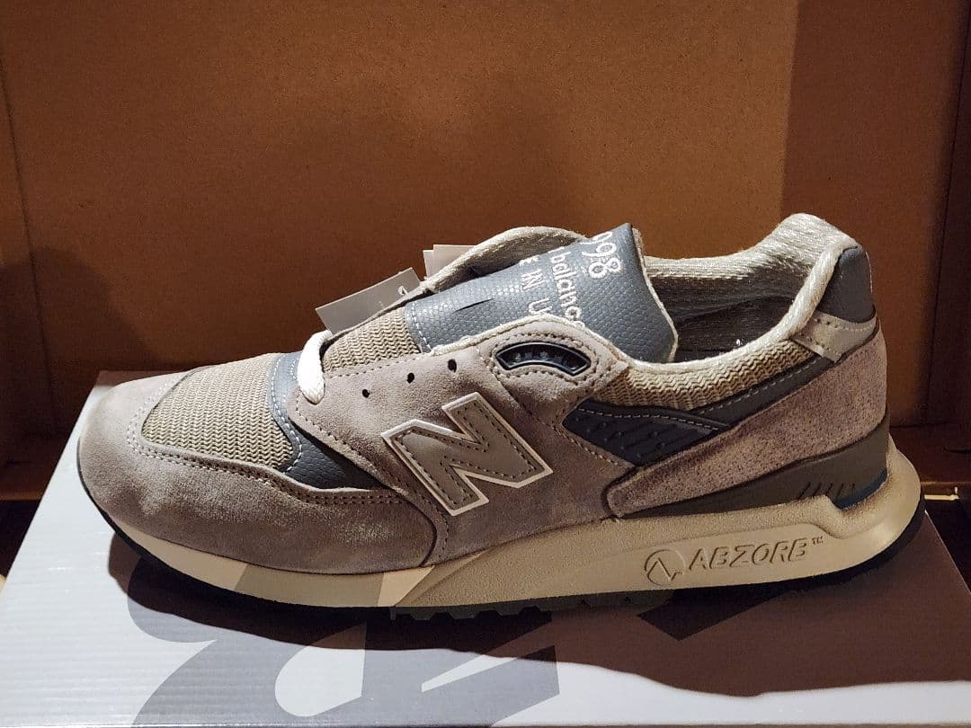 国内正規店購入品 新品New Balance U998GR 26.5cmグレー
