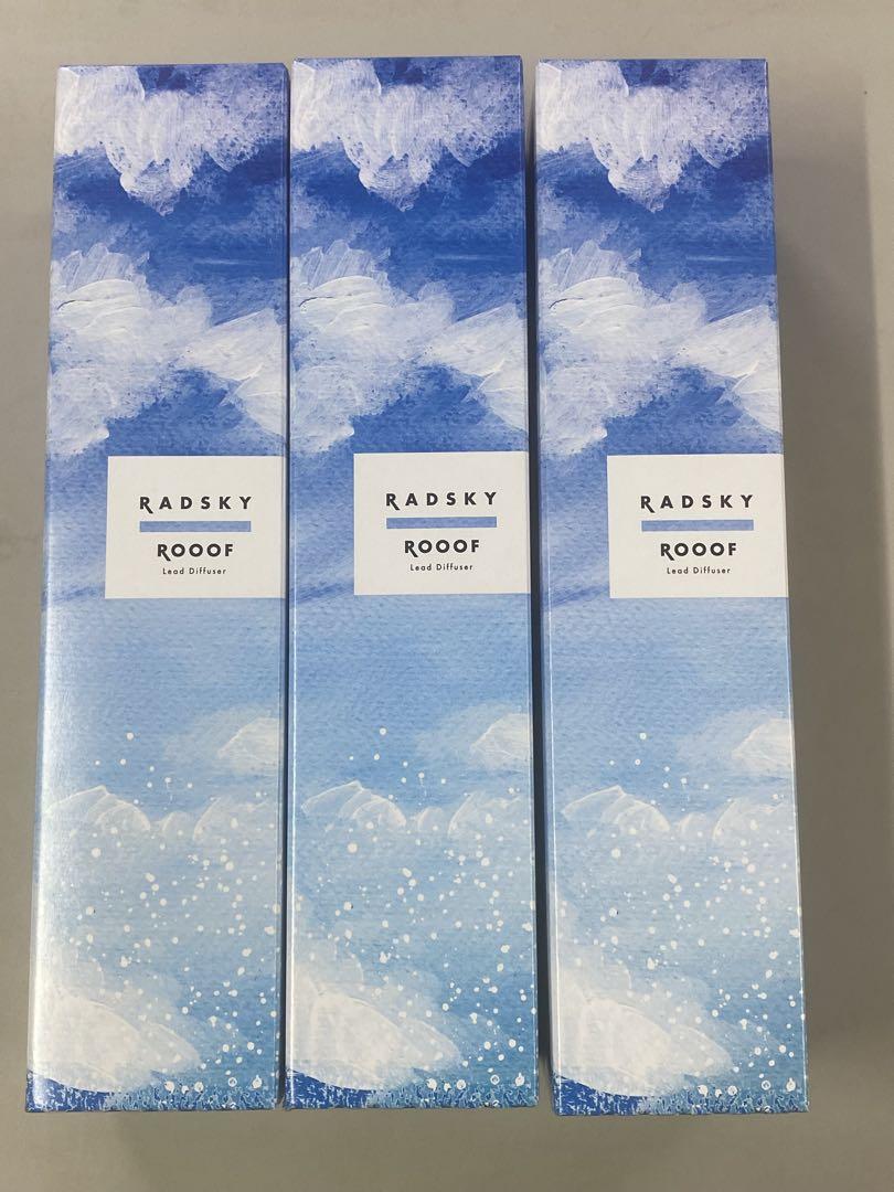 RADSKY ルーフ リードディフューザースプラッシュ 90mL 3個セットアロマディフューザー