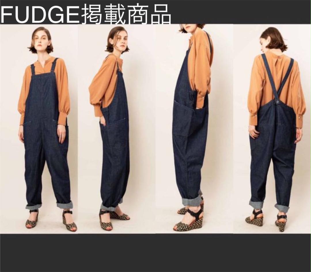 ★FUDGE 掲載 JHONBUL テーパードサロペット★