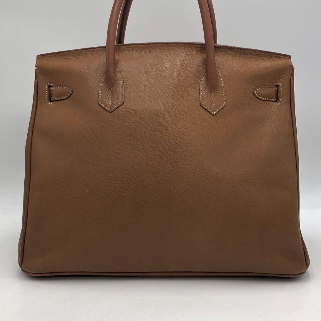 極美品】ヘンリー ハイクラス ハンドバッグ 35 カデナ ゴールド