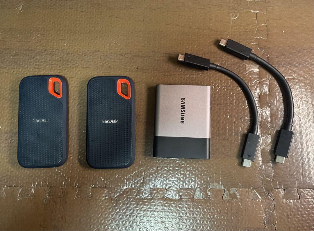 SSD SUNDISC extreme サムスン500GB 250GB