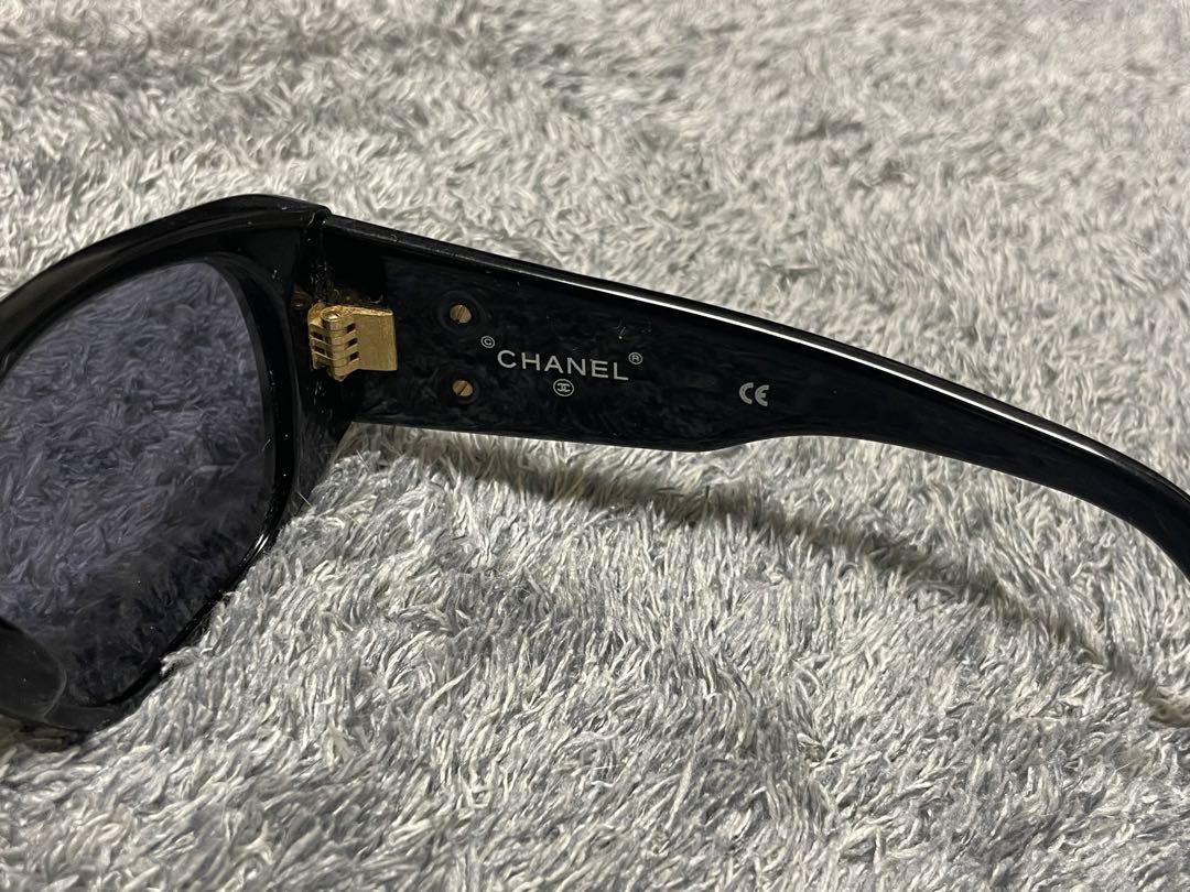 CHANEL シャネル　ココマーク　マトラッセサングラス　ブラック CHANEL シャネル サングラス マトラッセ ココマーク ブラック