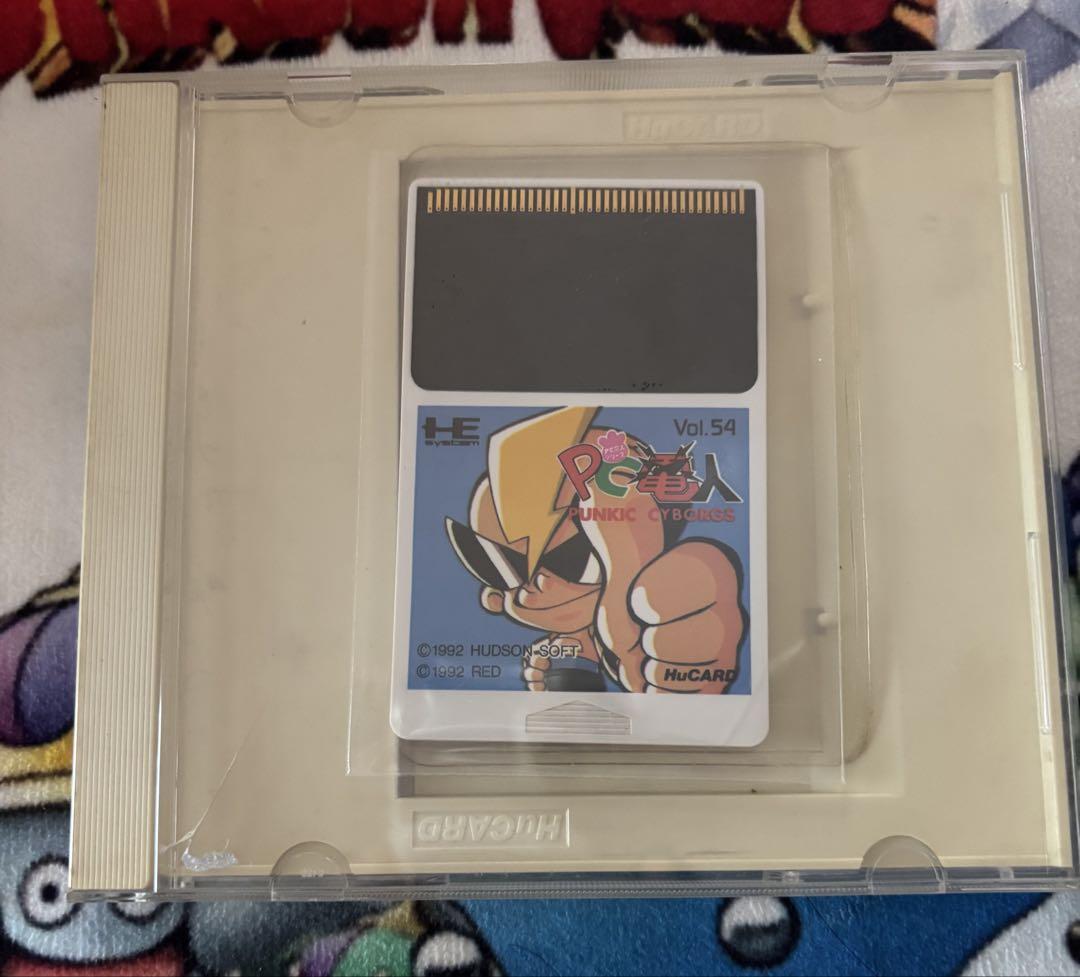 PC電人 PCエンジンソフトHuCARD ケース付き、説明書欠品