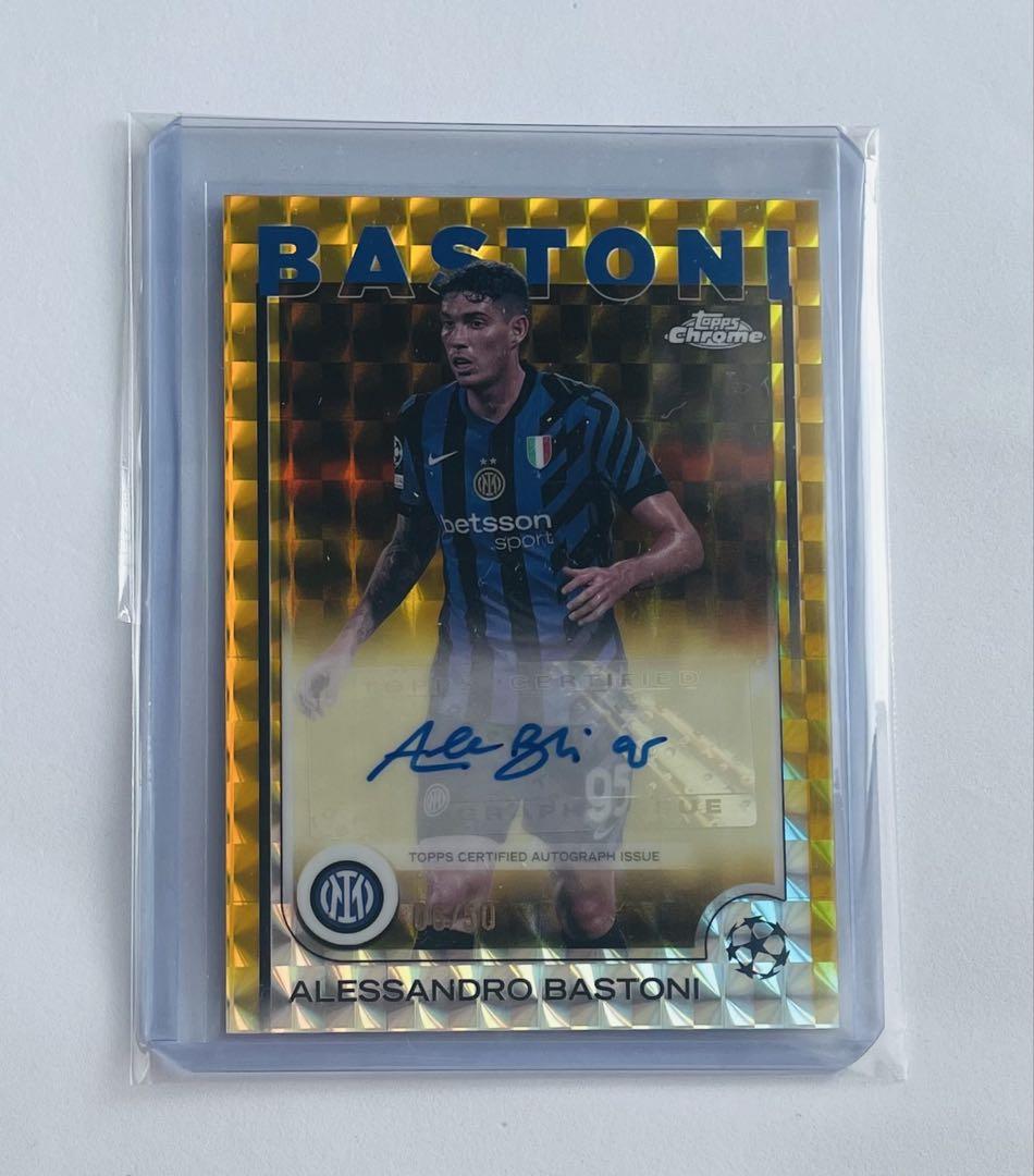Topps Chrome VAN BRONCKHORST 直筆サイン 25シリ 50シリ】2024-25 TOPPS CHROME バストーニ サインカード - メルカリ