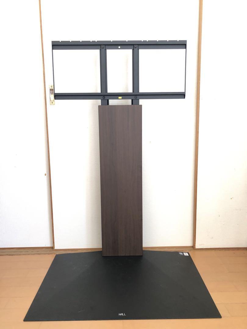 EQUALS 壁寄せテレビスタンド WALL V3 ハイタイプ ウォールナット