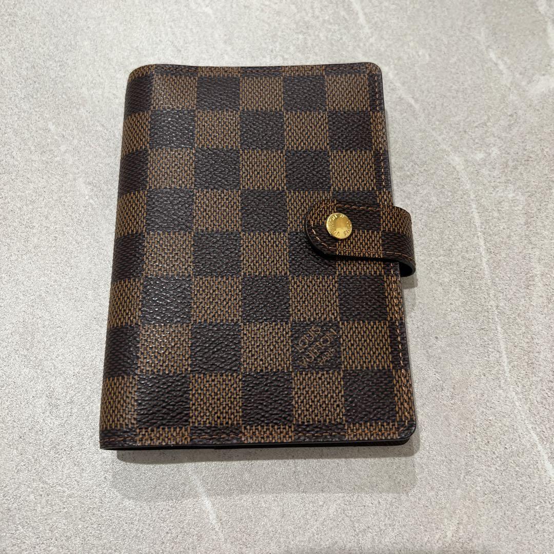 美品 ルイヴィトン ダミエ アジェンダPM 手帳 美品 ルイヴィトン LV ダミエ 手帳 アジェンダPM リフィル付