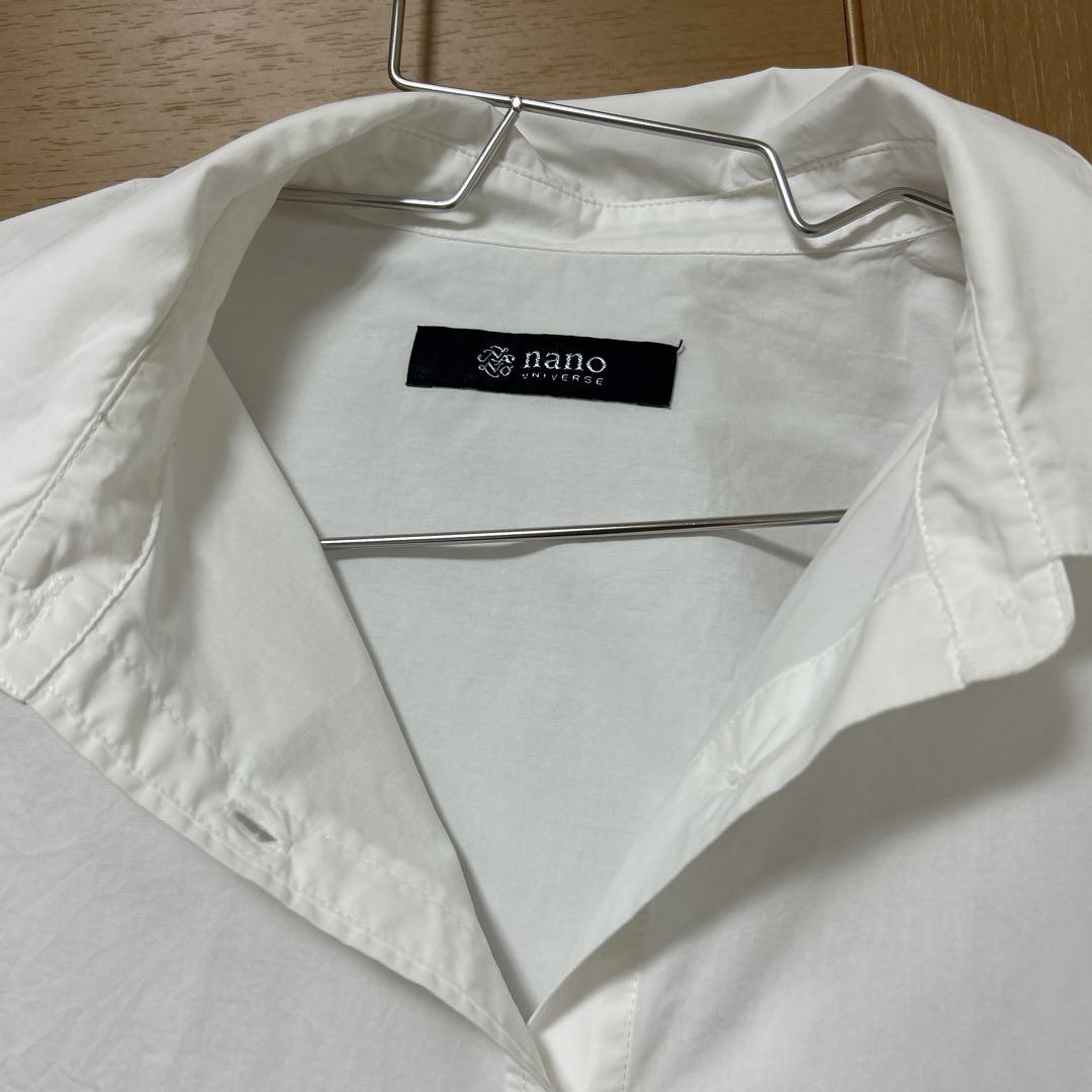 nano ユニバース　長袖シャツ