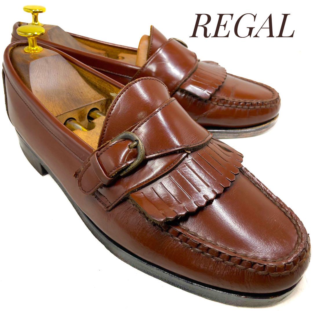 REGAL リーガル ストラップキルトローファー JP61 26cm