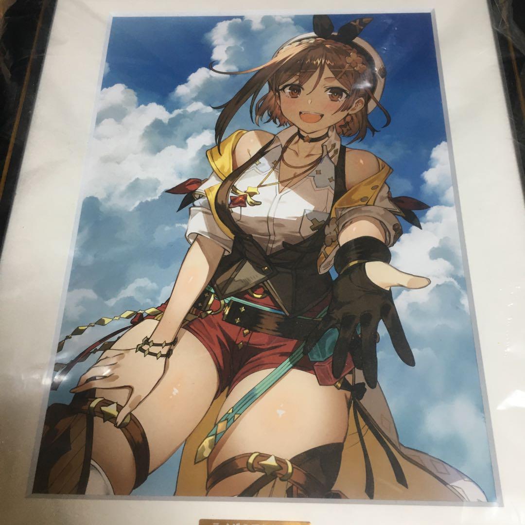 未開封品 ライザのアトリエ ライザ A4 キャラファイングラフ 複製原画