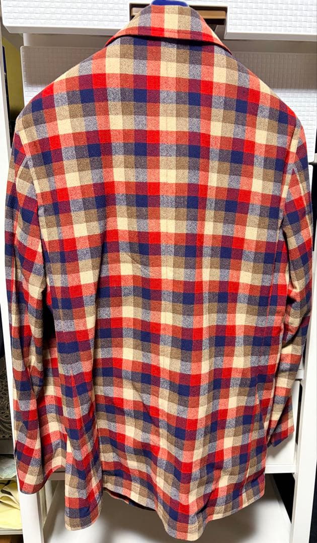 A BATHING APE チェック柄ジャケット（Lサイズ）