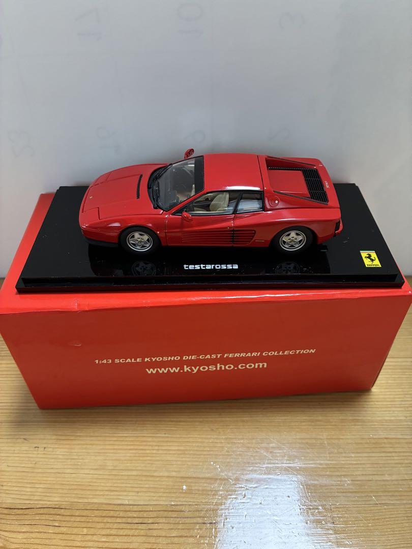 京商 フェラーリ テスタロッサ レッド 1/43 ミニカー