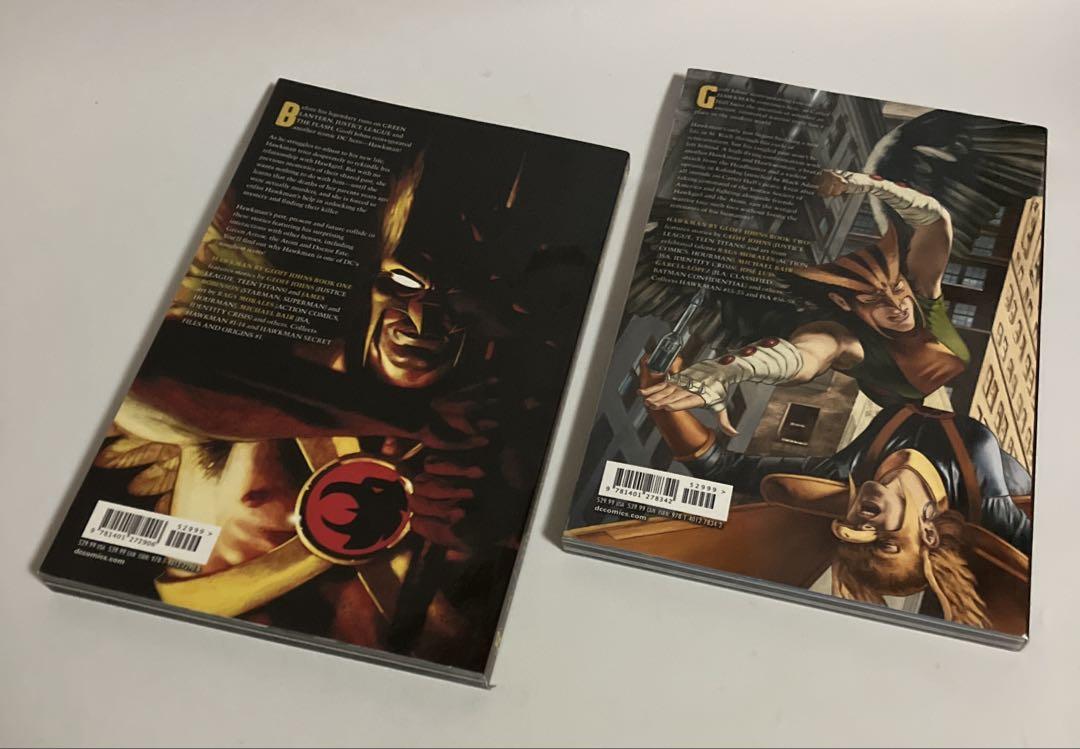 アメコミ・英語　全2巻セット　HAWKMAN by GEOFF JOHNS