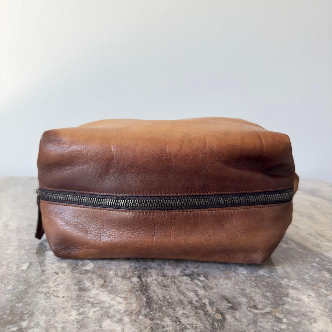 定価22.2万円 ベルルッティ パティーヌレザー ポーチ クラッチバッグ