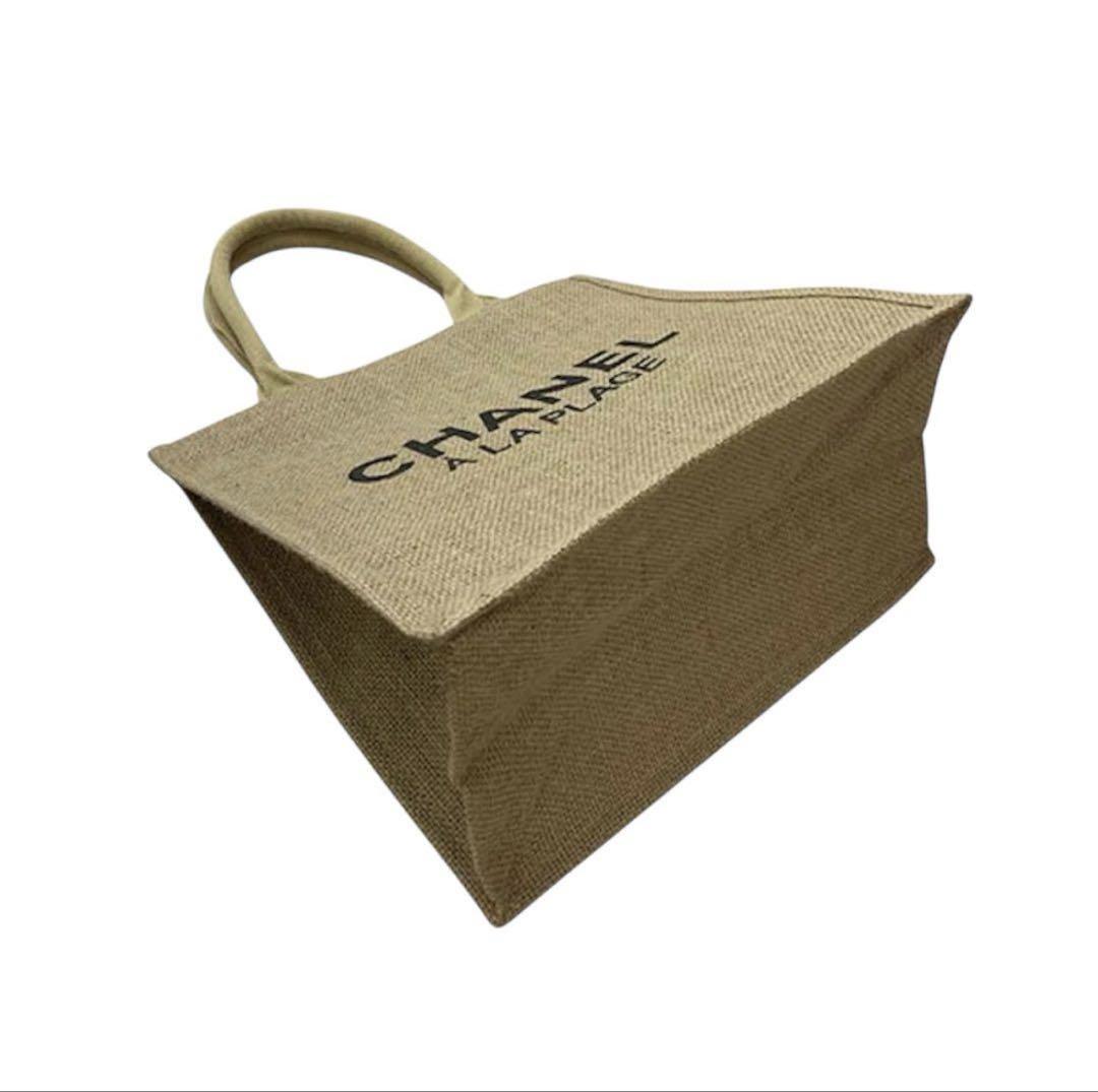 超特価セール開催！！ CHANEL ノベルティ リネン素材 トートバッグ 夏 麻素材 - メルカリ バッグ