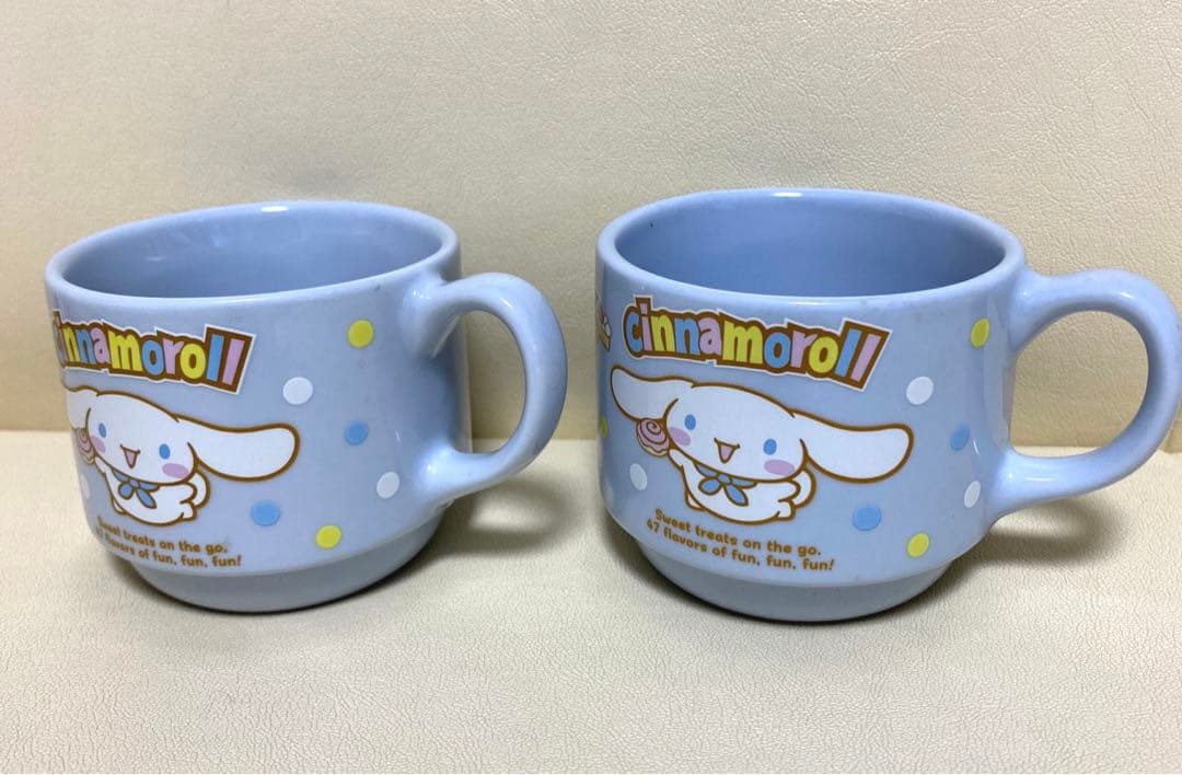 サンリオ シナモロール シナモン スタッキングペアマグ 2コセット