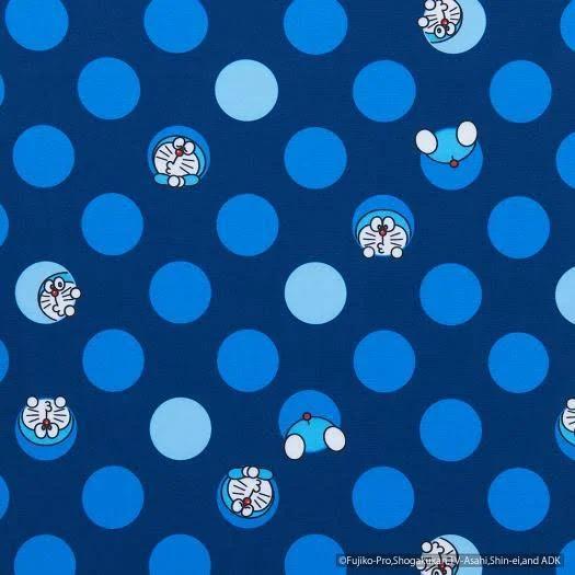 ナ―♡さま専用★MIZUNO ミズノ ブルー ドット柄ドラえもん水着 Mサイズ