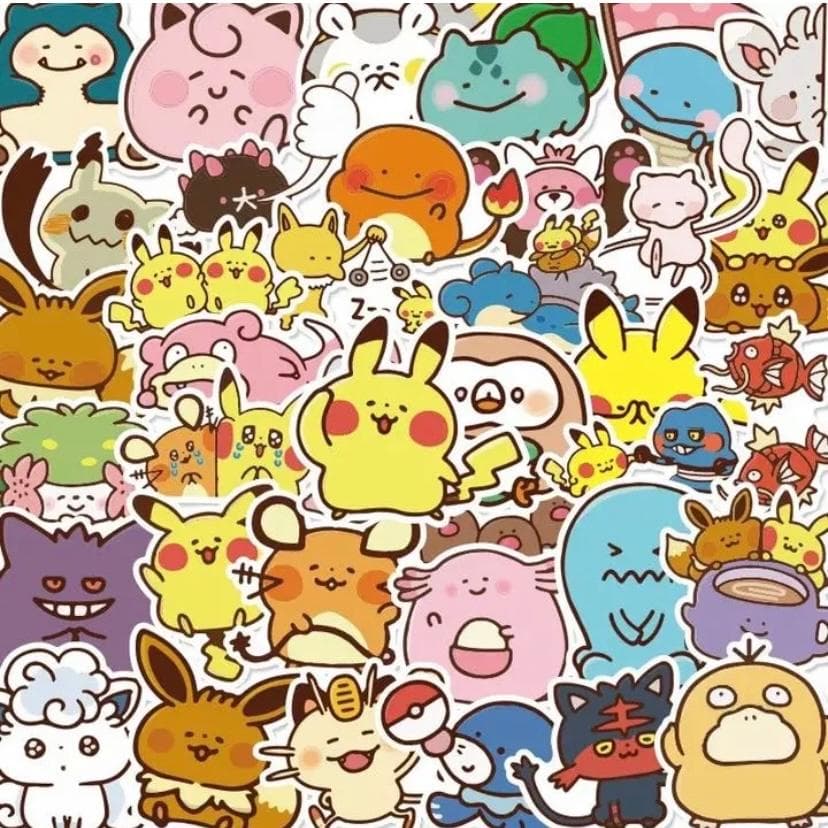 新品未使用 ポケモン カナヘイ シール 38枚 大きめステッカー メルカリ 新品未使用 ポケモン カナヘイ シール 38枚 大きめステッカー メルカリ