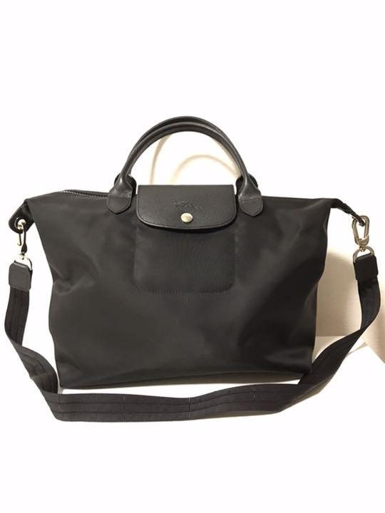 ロンシャン LONGCHAMP プリアージュ　黒　M
